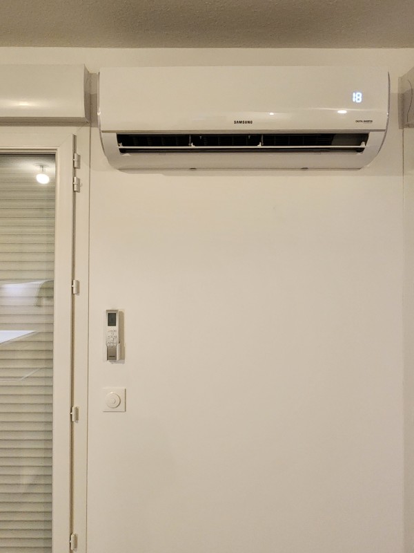 Installation d'une climatisation monosplit 5kw Samsung à Carry le rouet sur La Côte Bleue